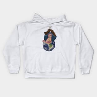 Our Lady Queen of Heavens and Earth Kids Hoodie